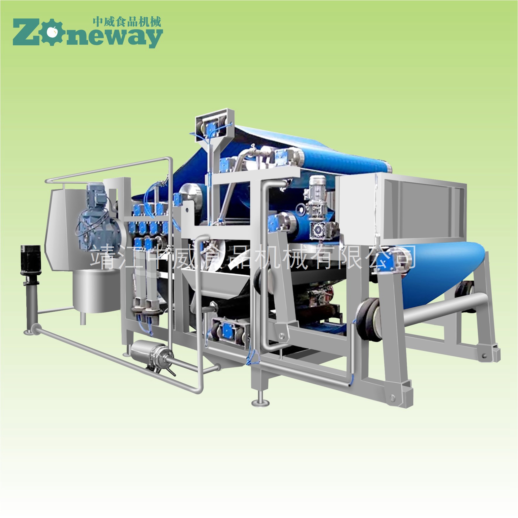 DYJ型帶式壓濾機